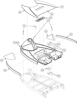 Pride Revo (SC63) - Shroud Assemblies - Front