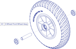 Go-Go ES (S83) - Wheel Assemblies - Front