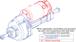 Pride Revo 2.0 (S66) - Drive Assembly