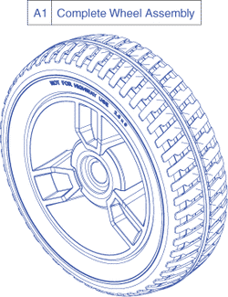 Pride Revo 2.0 (S67) - Wheel - Rear