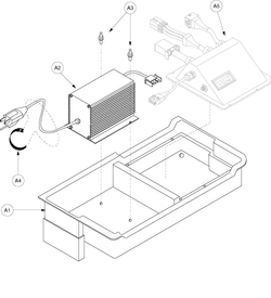 Pride Sidekick (SC200) - Utility Tray Assembly