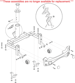 Pride Sonic (SC52) - Frame Assemblies - Rear