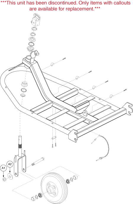 Pride Sundancer (SC2000) - Front Frame