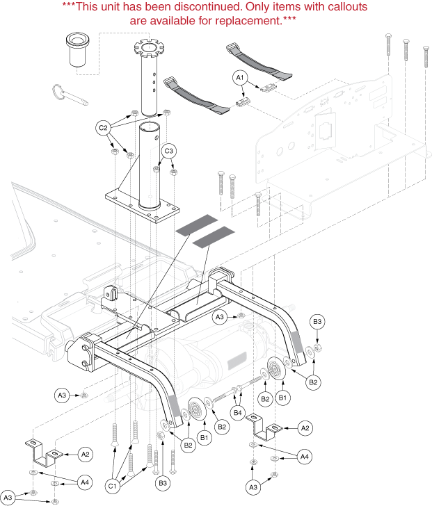 Pride Sundancer (SC2000) - Rear Frame