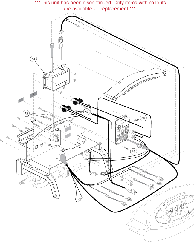 Pride Sundancer (SC2000) - Utility Tray Assembly