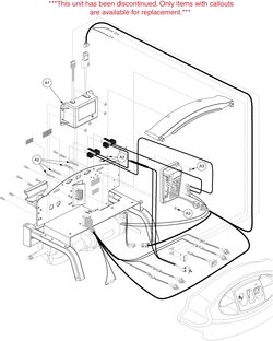 Pride Sundancer (SC2000) - Utility Tray Assembly