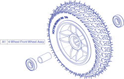 Go-Go ES (S84) - Wheel Assemblies - Front