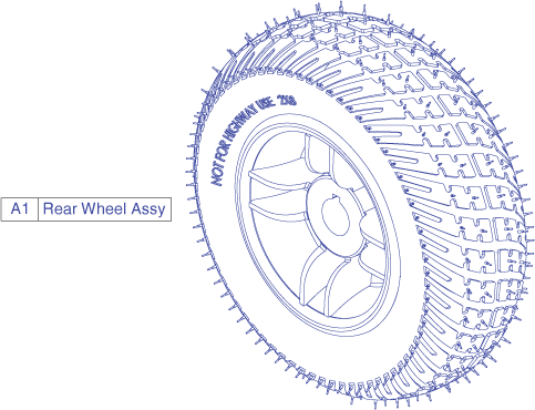 Go-Go ES (S84) - Wheel Assemblies - Rear