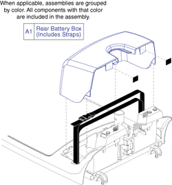 Pride Victory 9 (SC609) - Shroud Assemblies - Battery Cover