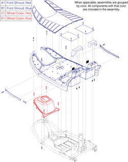 Pride Victory 9 (SC609) - Shroud Assemblies - Front