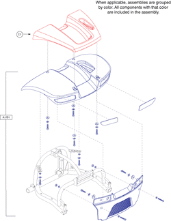 Pride Victory 9 (SC709) - Shroud Assemblies - Rear