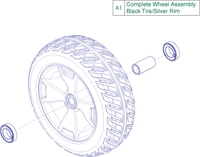 Pride Victory 10.2 (S6102) - Wheels - Front