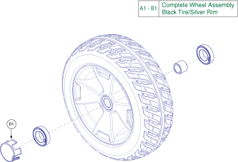 Pride Victory 10.2 (S7102) - Wheels - Front