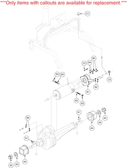 Pride Victory 3 (SC1600) - Drive System - S5019702002c10 - S5029402002c10