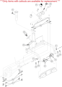 Pride Victory 3 (SC1600) - Rear Frame - S5029606018c50 - Subsequent