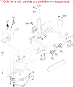 Pride Victory 3 (SC1600) - Rear Frame - V302021649 - S5019702002c10