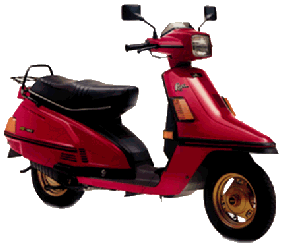 Yamaha Riva 50 (CA50/CV50) Scooter Parts