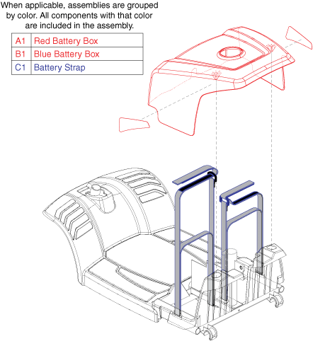 Pride Victory ES 10 (S104) - Shrouds - Battery Box