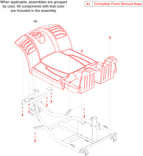 Pride Victory ES 10 (S104) - Shrouds - Front