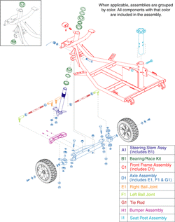 Pride Victory ES 10 (S104) - Main Frame - Front