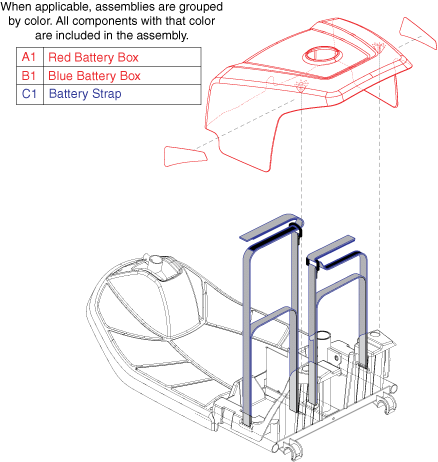 Pride Victory ES 9 (S93) - Shrouds - Battery Box