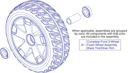 Pride Victory ES 9 (S93) - Wheels - Front