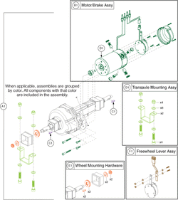 Pride Victory 10 LX with CTS Suspension (S710LX) - Drive System - Models S710lxcr1007 / S710lxtb1005 And Prior