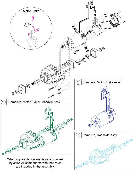 Pride Victory Sport (S710DXW) - Drive System