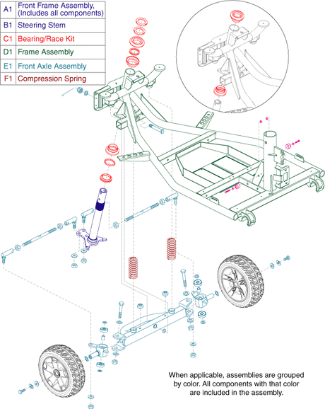 Pride Victory Sport (S710DXW) - Main Frame - Front