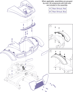 Pride Victory Sport (S710DXW) - Shrouds - Rear