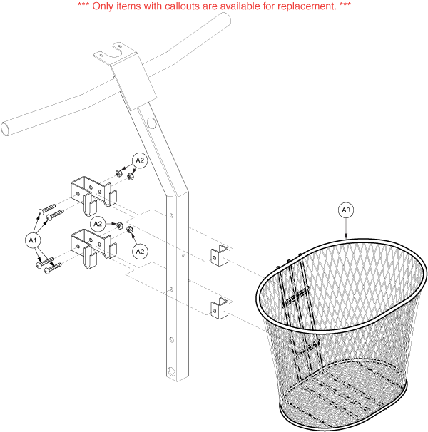 Pride Victory XL (SC260) - Basket