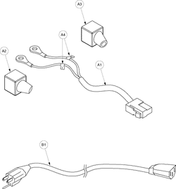 Pride Victory XL (SC270) - Battery Harness