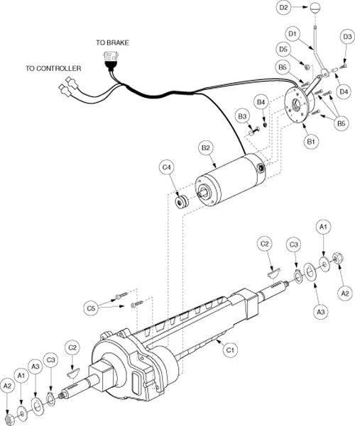 Pride Victory XL (SC270) - Drive System