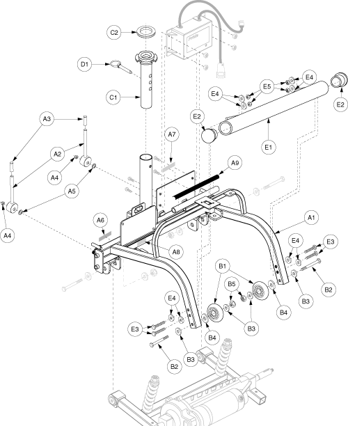 Pride Victory XL (SC270) - Rear Frame - Oct.31,2000 - Prior