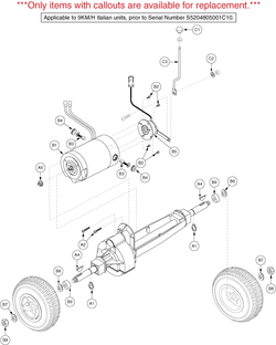 Pride Victory XL (SC2700) - Drive Assembly