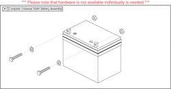 Pride Victory XL (SC2700) - Battery - Nf22 55ah