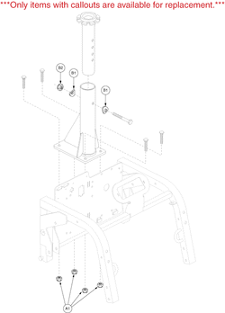 Pride Victory XL (SC2700) - Frame Components - Seat Post