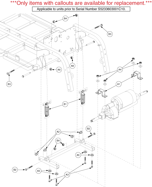 Pride Victory XL (SC2700) - Frame Components - Trail Arm