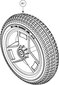 Go-Go LX50 (S50LX) - Wheels - Front