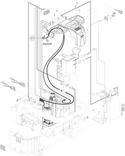 Jazzy 1101 - Electronic (Utility) Tray - Vsi - Elevate - Actr. Function Through Drive Ctrl.