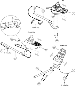 Jazzy 1101 - Joystick (Master Controls) - Joystick (Master Controls) - Drive Controls, Standard