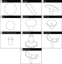 Jazzy 1101 - Joystick (Master Controls) - Replacement Parts & Accessories - Handles & Knobs - Pg Drives