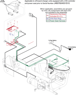 Jazzy 1103 Ultra - Electronic (Utility) Tray - Vsi - Elevate, Used Prior To Sn J4807604001s10 - Actr. Function Through Drive Ctrl., Off Board Charger