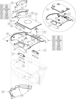 Jazzy 1103 Ultra - Shrouds - Shrouds - Off Board Charger