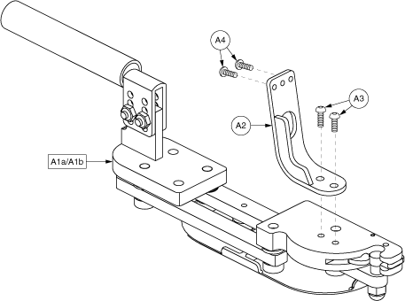 Jazzy 1103 Ultra - Joystick (Master Controls) - Mounting Brackets - Swing Away, Inline - Remote Plus