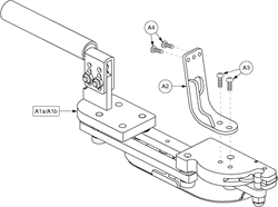 Jazzy 1103 Ultra - Joystick (Master Controls) - Mounting Brackets - Swing Away, Inline - Remote Plus