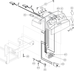 Jazzy 1113 ATS - Electronics / Battery Box - Vsi - Tru -Balance Pwr. Positioning - Actr. Function Through Drive Ctrl., Off Board Charger