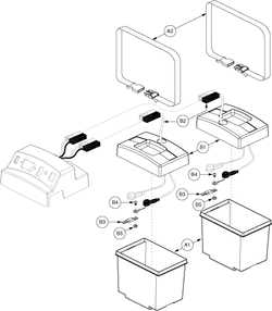 Jazzy 1113 ATS - Electronics / Battery Box - Battery Box