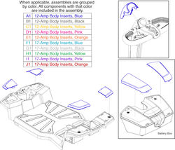 Go-Go LX54 (S54LX) - Shrouds - Body Inserts