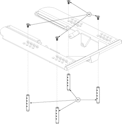 Jazzy 1113 ATS - Towers / Seat Mounts - Tilt - Tb1 Tilt